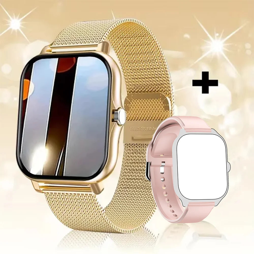 KESHUYOU 2025 Smart Watch – 2.01” HD, Bluetooth Calls, Sports Modes & Weather ⌚
