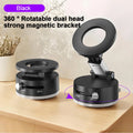📱🚗 Magnetic 15W Car Phone Holder | 360° Rotation & Foldable Design ✨🔋