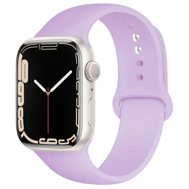 ⌚ SportFlex Silicone Apple Watch Band 🔥
Compatible with Ultra & Series 11–SE 💫
