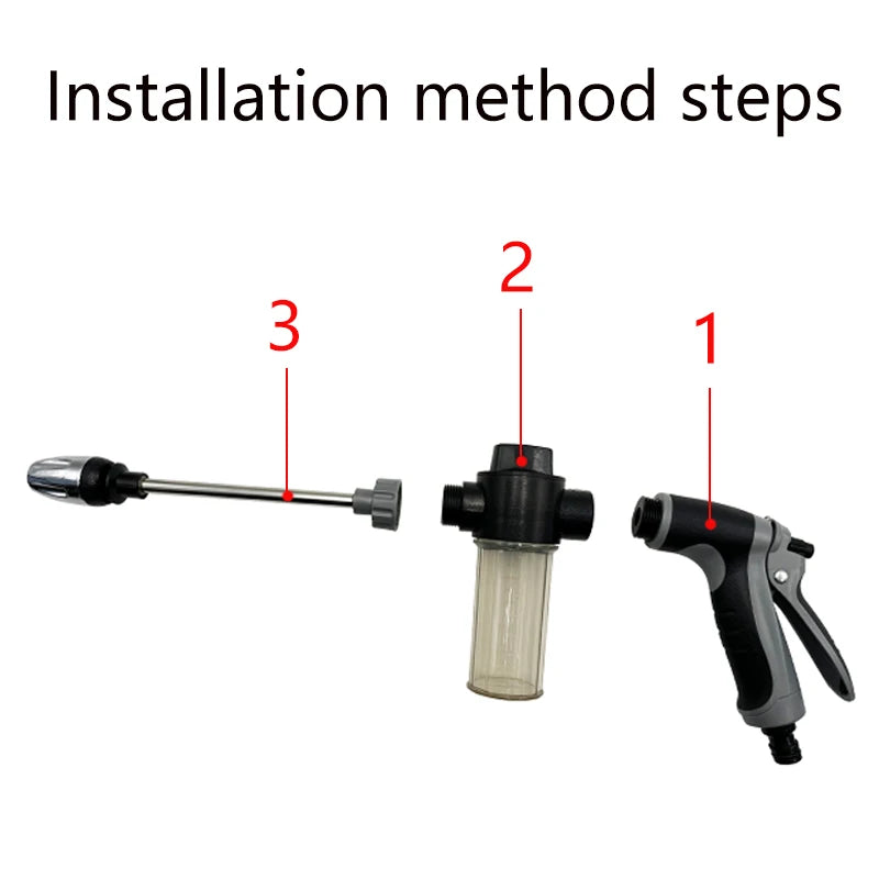 🚿 TurboJet Water Gun – Powerful Clean & Easy Grip 💦