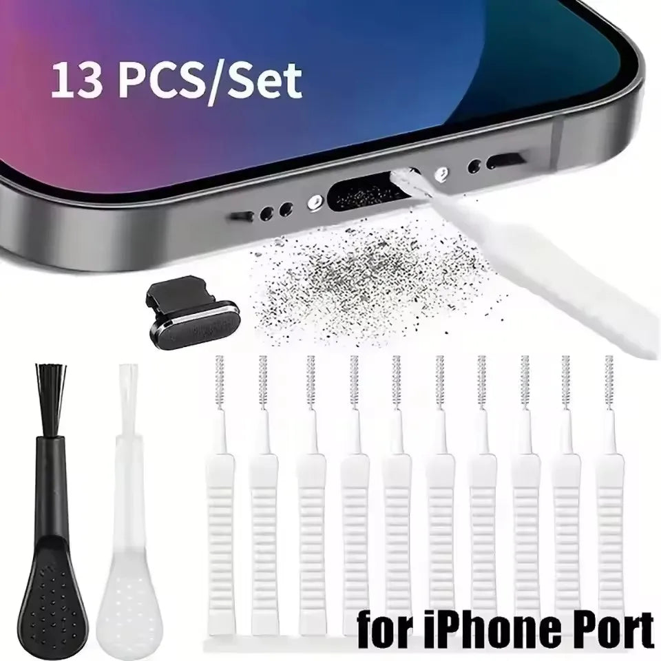 🔌 CleanGuard Dust Plug – Protect & Clean Your Phone Port ✨