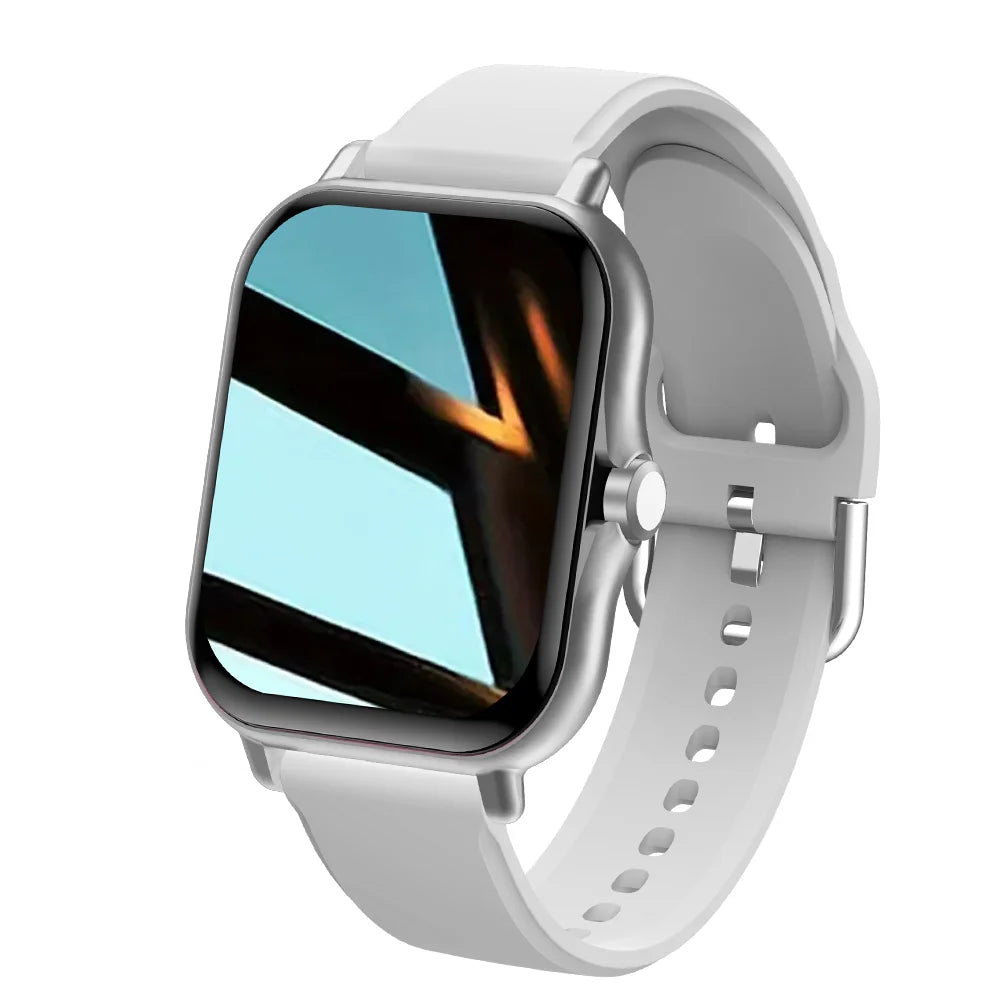 KESHUYOU 2025 Smart Watch – 2.01” HD, Bluetooth Calls, Sports Modes & Weather ⌚