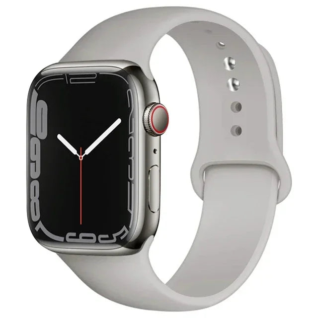 ⌚ SportFlex Silicone Apple Watch Band 🔥
Compatible with Ultra & Series 11–SE 💫