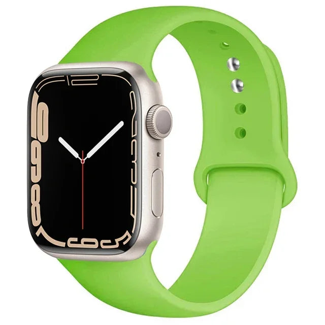 ⌚ SportFlex Silicone Apple Watch Band 🔥
Compatible with Ultra & Series 11–SE 💫