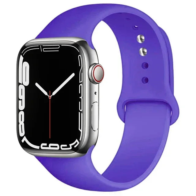 ⌚ SportFlex Silicone Apple Watch Band 🔥
Compatible with Ultra & Series 11–SE 💫