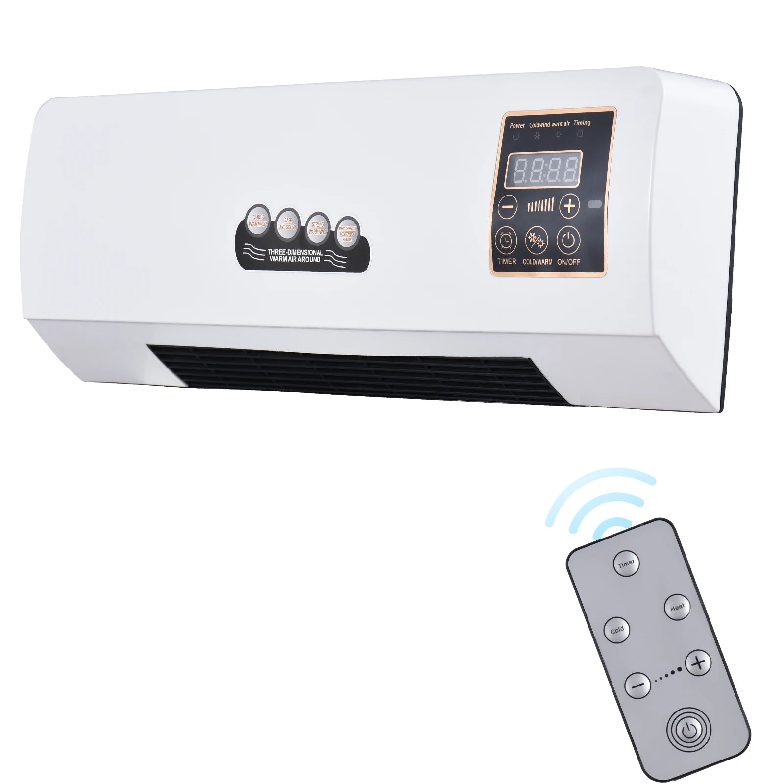 ❄️🔥 2-in-1 Portable Air Cooler & Heater