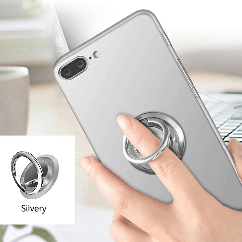 📱 RingGrip 360 – Secure Hold & Magnetic Stand ✨