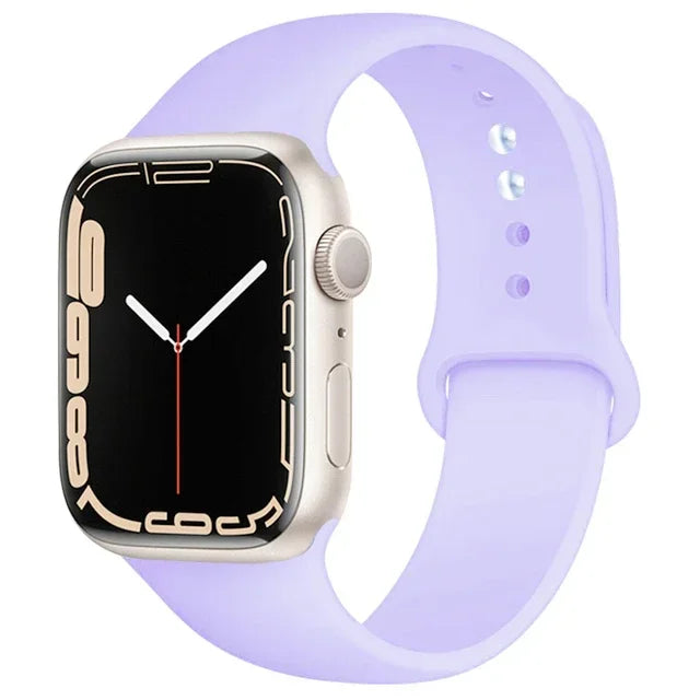 ⌚ SportFlex Silicone Apple Watch Band 🔥
Compatible with Ultra & Series 11–SE 💫