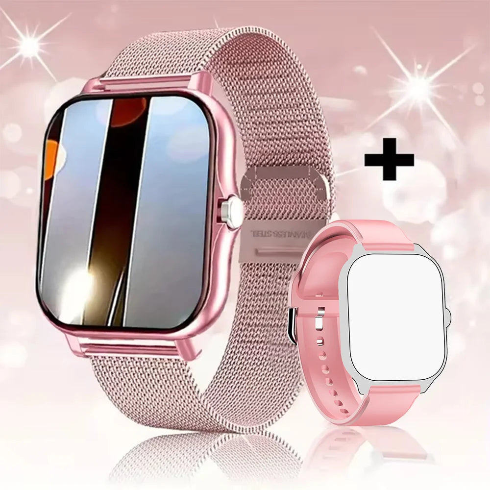 KESHUYOU 2025 Smart Watch – 2.01” HD, Bluetooth Calls, Sports Modes & Weather ⌚