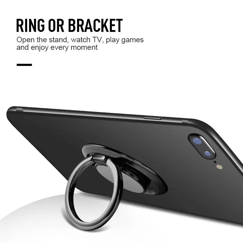 📱 RingGrip 360 – Secure Hold & Magnetic Stand ✨