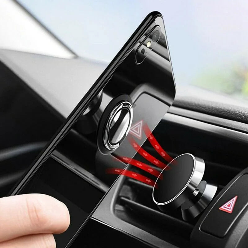 📱 RingGrip 360 – Secure Hold & Magnetic Stand ✨