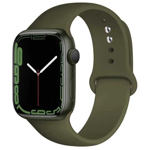 ⌚ SportFlex Silicone Apple Watch Band 🔥
Compatible with Ultra & Series 11–SE 💫