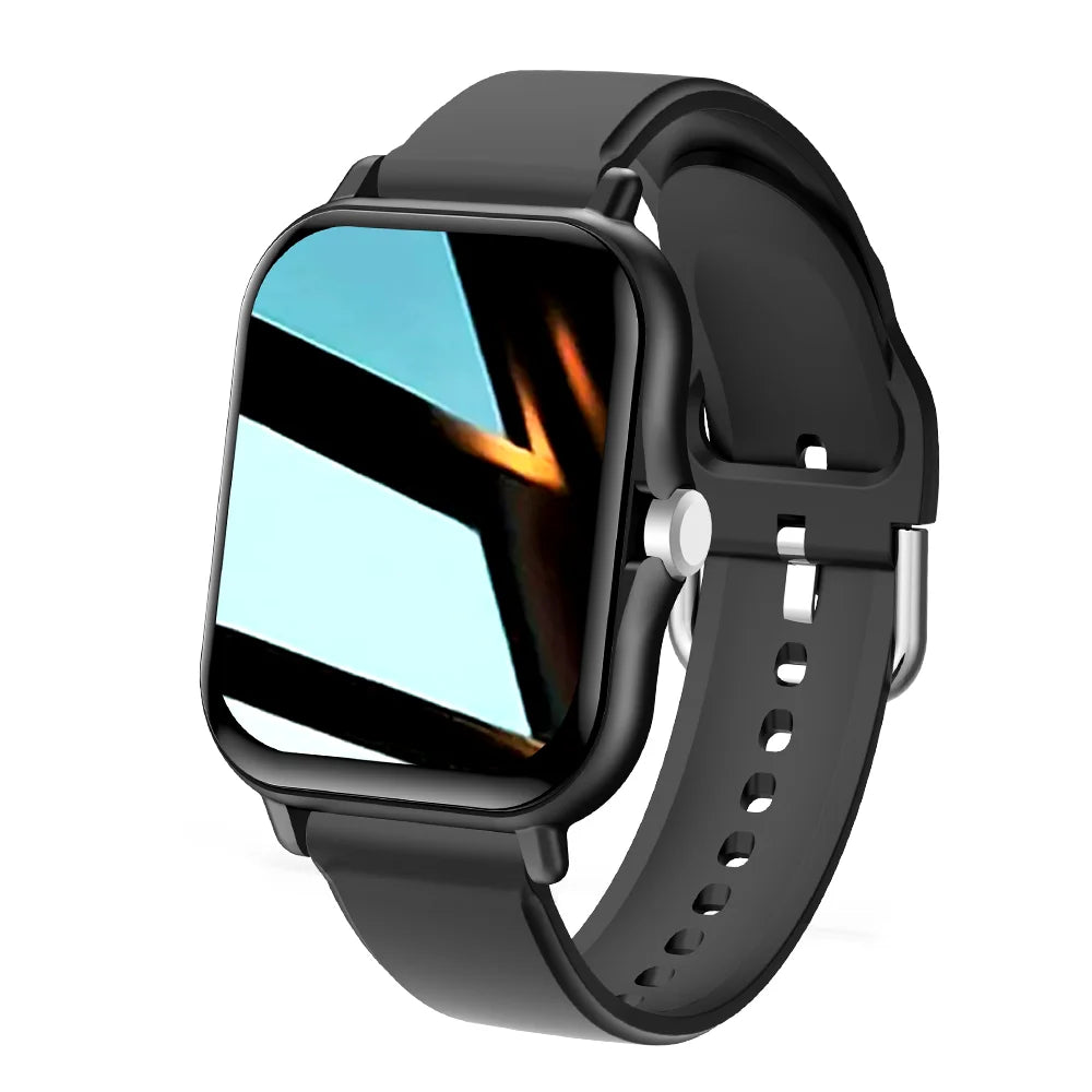 KESHUYOU 2025 Smart Watch – 2.01” HD, Bluetooth Calls, Sports Modes & Weather ⌚